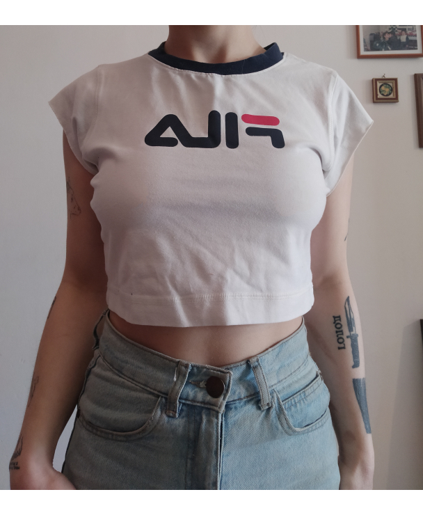 Fila Melina - Blanco - Camiseta Deporte Mujer 